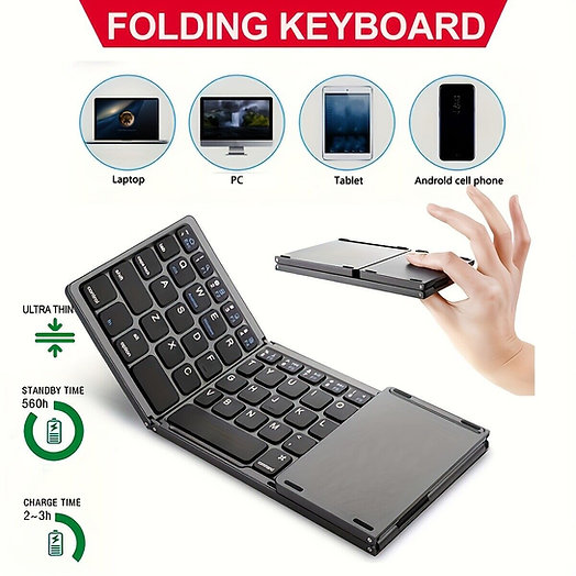 Foldable Bluetooth Keyboard