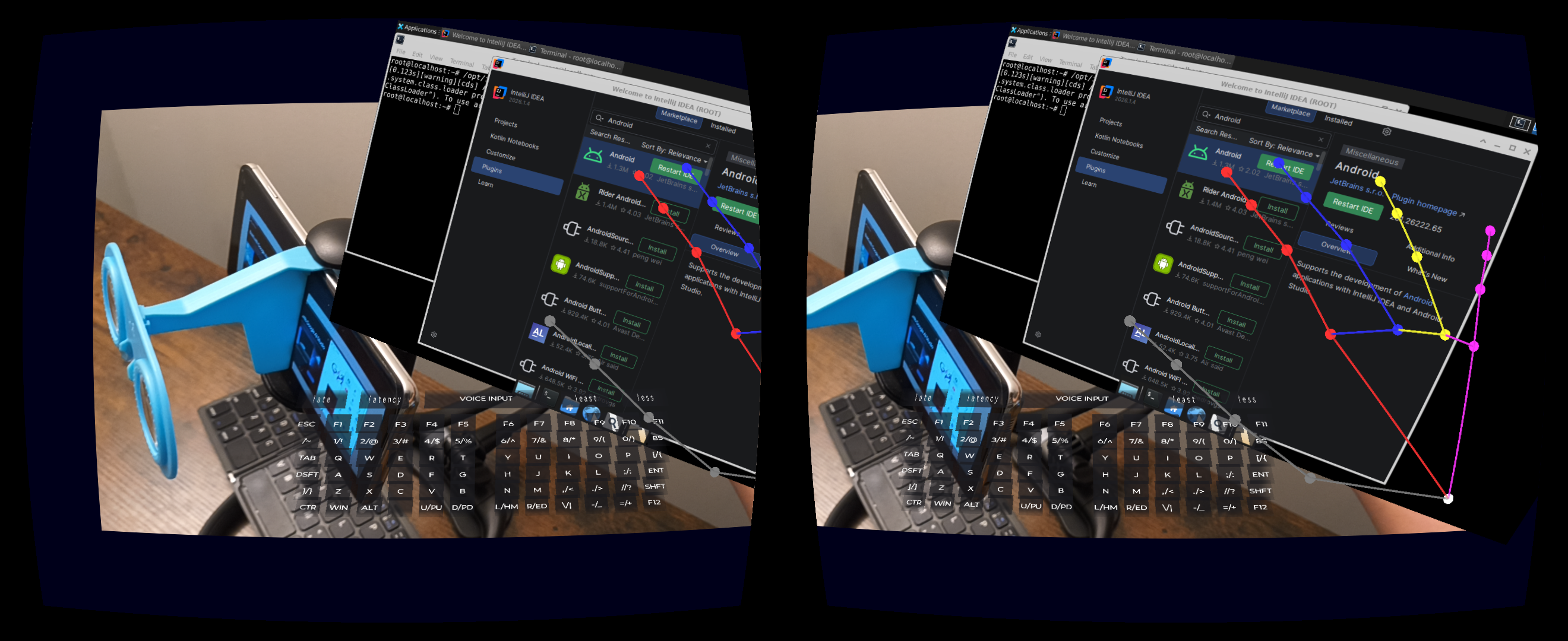 XR Workstation Main View